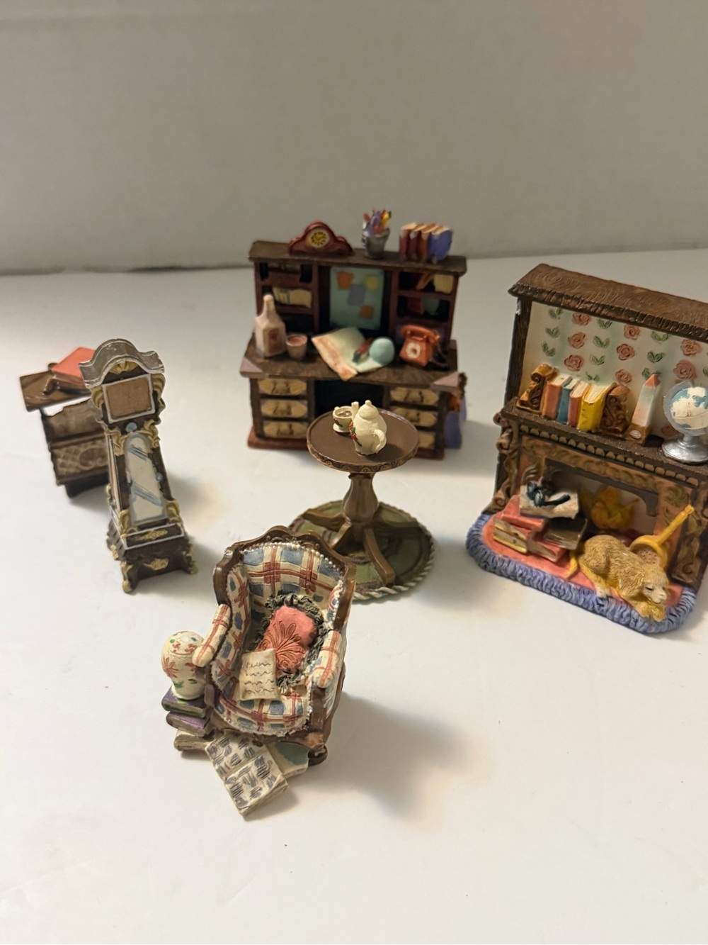 Miniature Home Accent Figurine Set - Multicolor By “Secret Treasures”